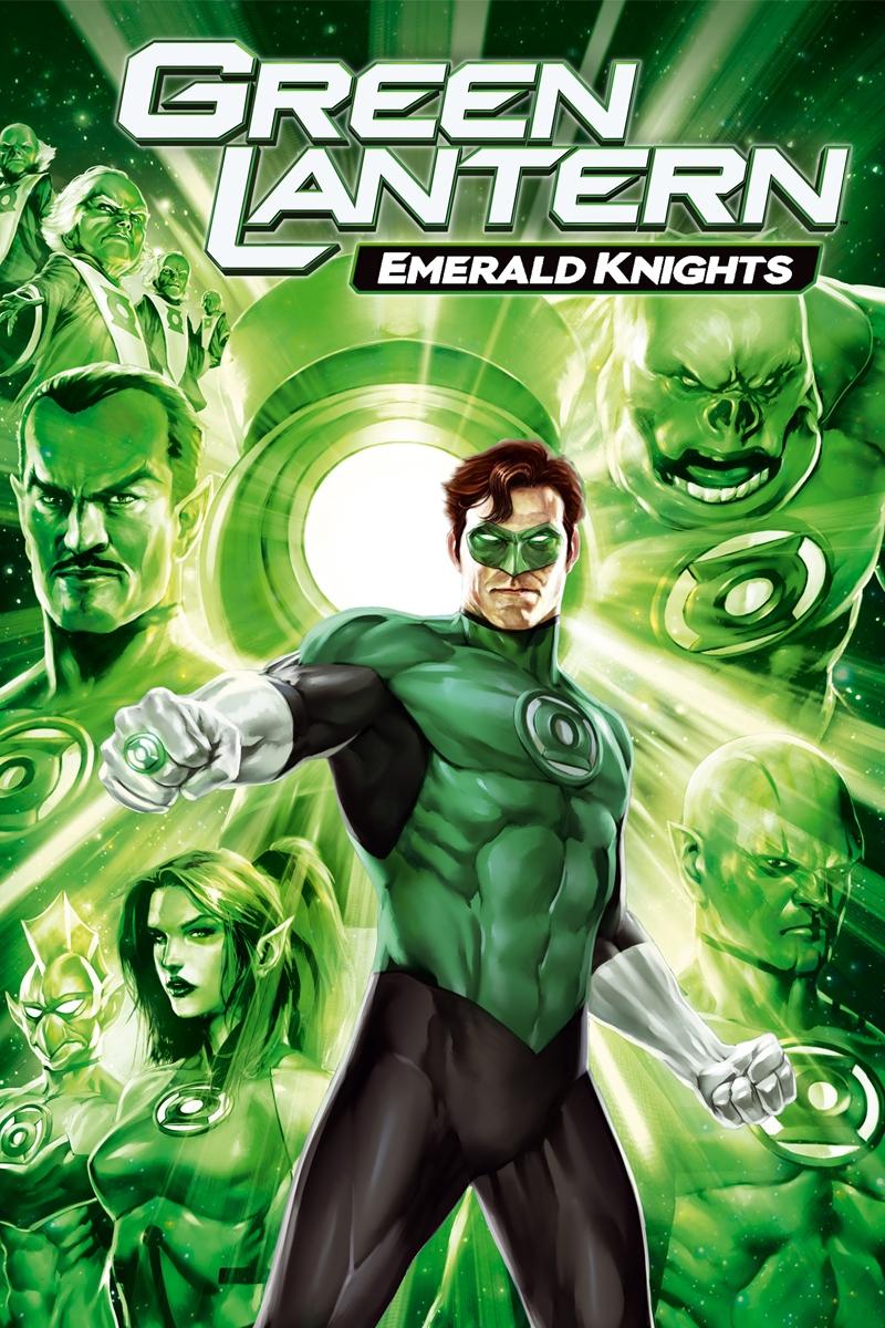 Постер Green Lantern: Emerald Knights